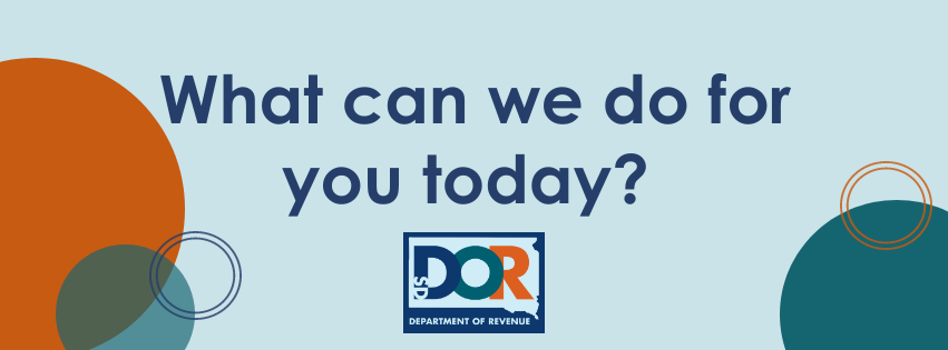 South Dakota Department of Revenue - What Can We Do For You Today?