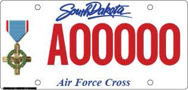 Air Force Cross Plate