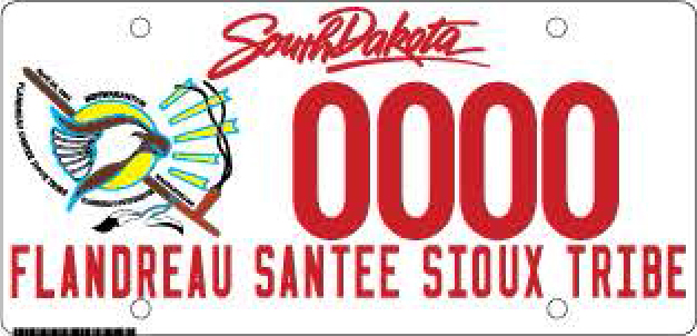 Flandreau Santee Sioux Tribe Plate